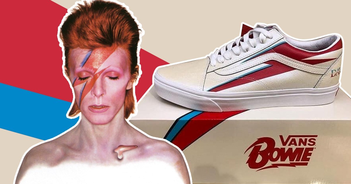 Vans lança coleção do David Bowie e os tênis estão absolutamente incríveis!