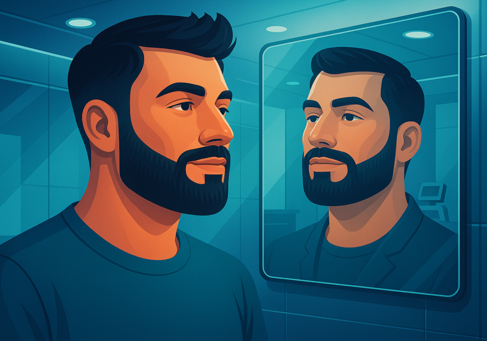 Transplante de Barba com fios do peito: A nova revolução da estética masculina