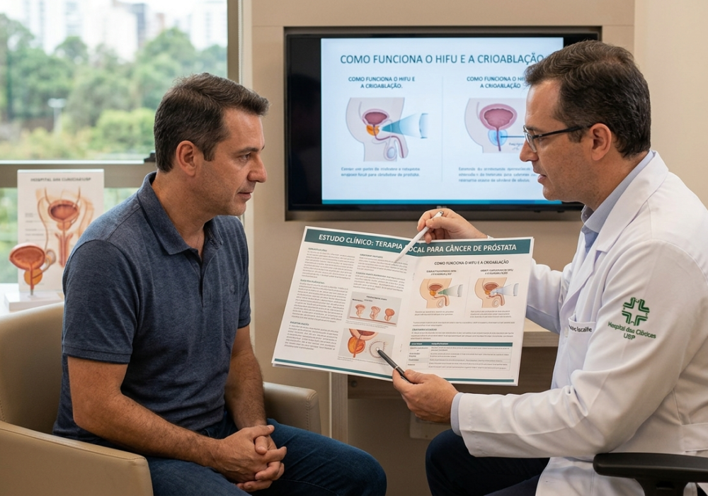 Tratamento para Tumor na Próstata: Conheça a tecnologia que destrói o câncer e salva a sua virilidade