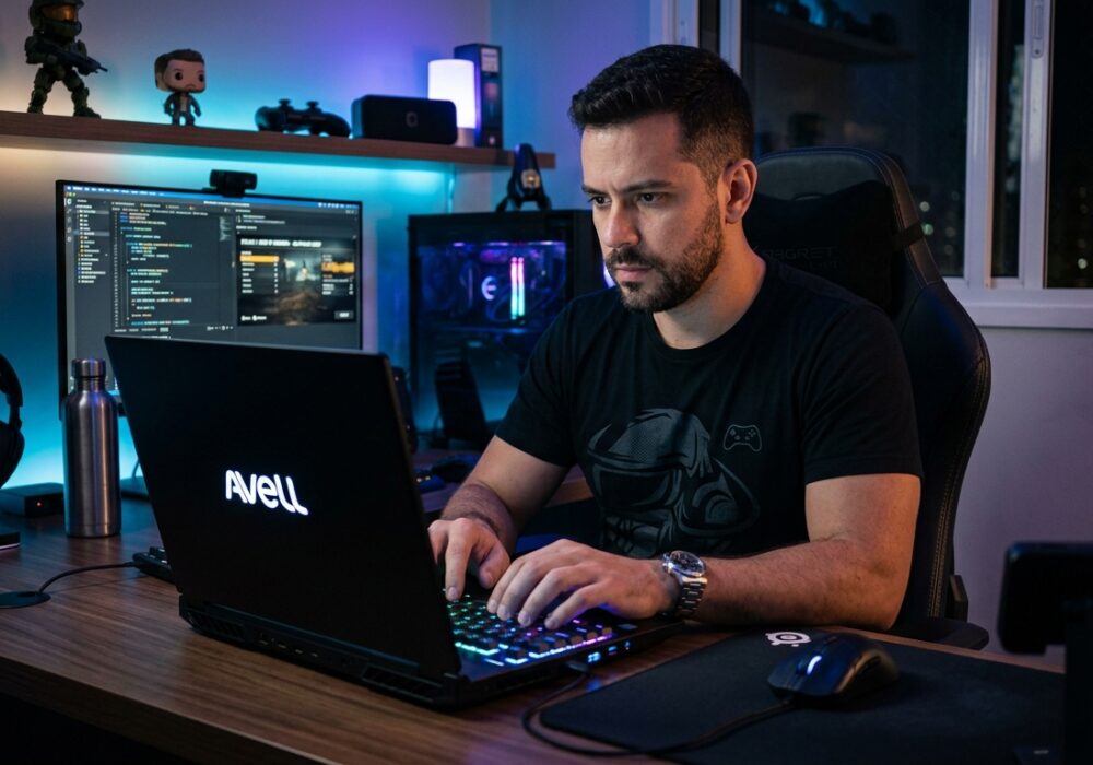 Lançamentos Avell Storm e Ion: A Nova Era dos Notebooks com RTX 5050
